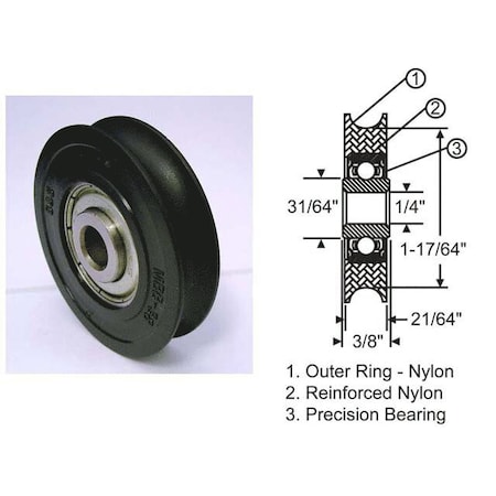Strybuc Nylon Wheel 11-227